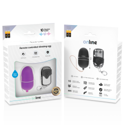 Online - Oeuf Vibrant Télécommande M Lilas
